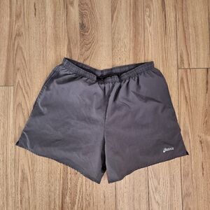 Asics Womens Charcoal Athletic Shorts